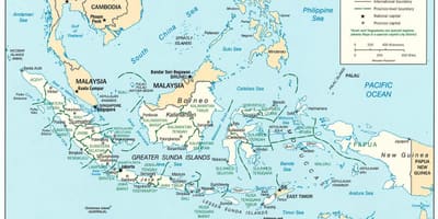 Džakarti indoneziji karti