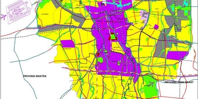 Mapa Džakarti poslovnih zgrada