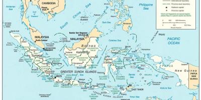Džakarti indoneziji karti