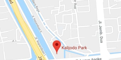 Mapa kalijodo Džakarti