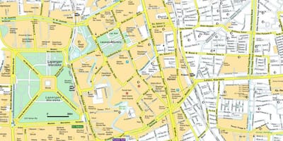 Mapa menteng Džakarti