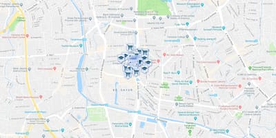 Mapa thamrin Džakarti